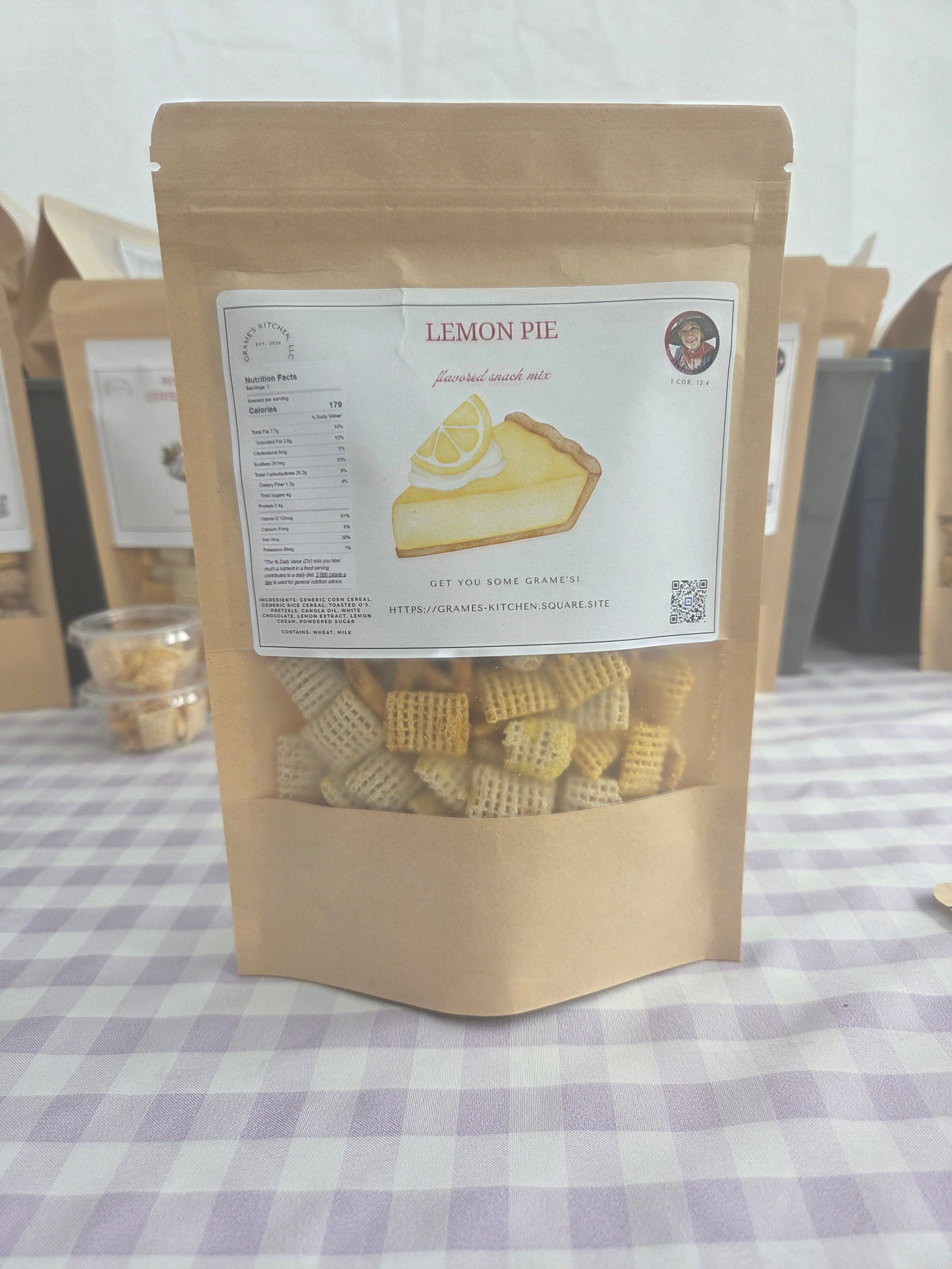 Lemon Pie Gourmet Snack Mix
