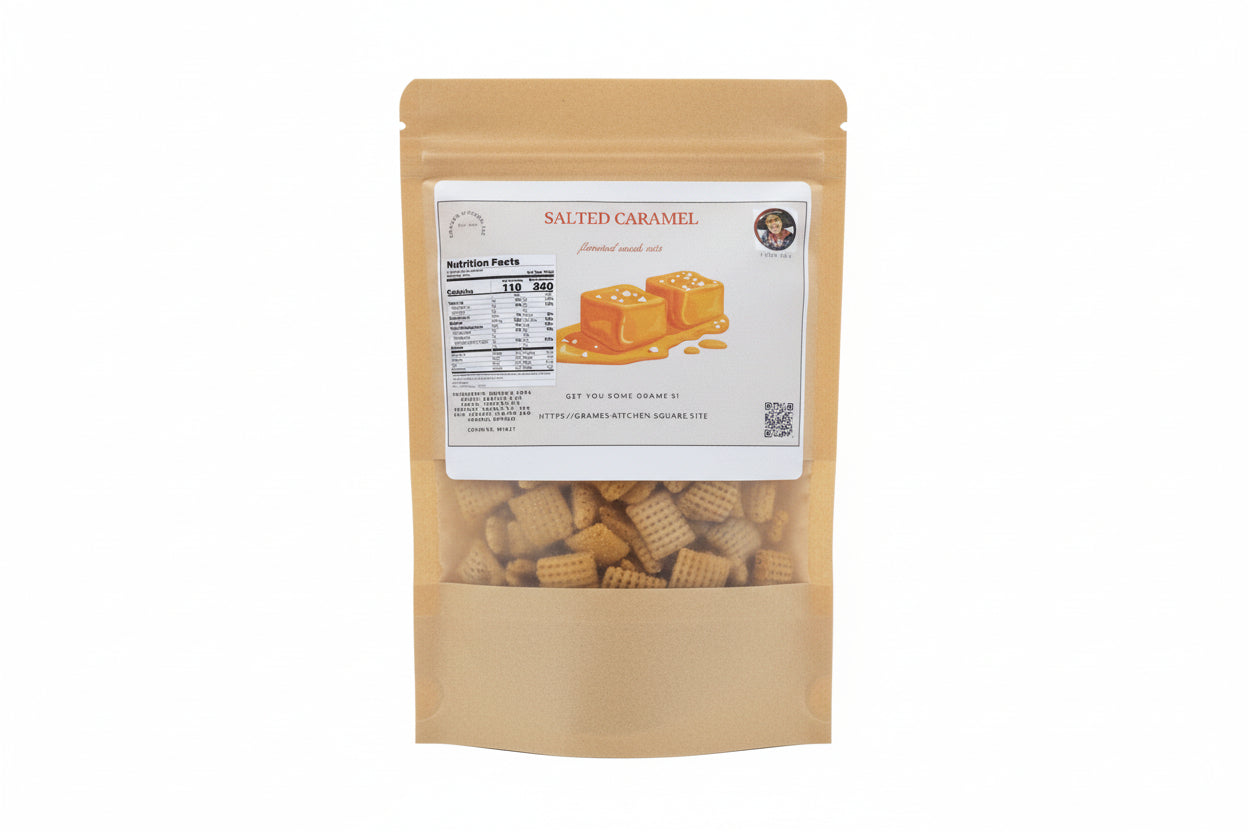 salted caramel snack mix